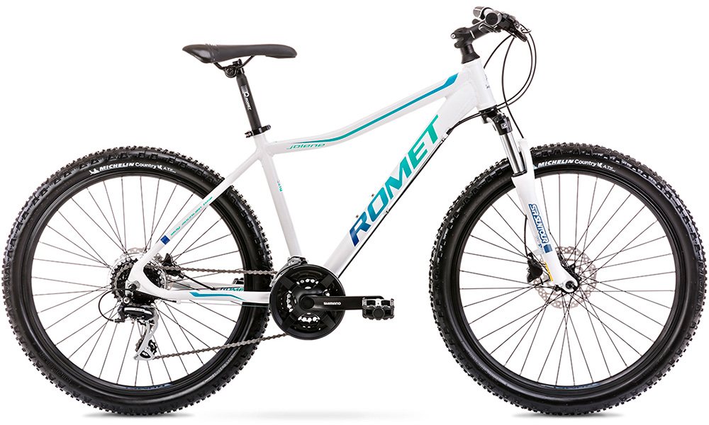 Фотографія Велосипед ROMET Jolene 6.3 26" (2021) 2021 Біло-зелений